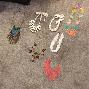 bundle of boutique necklaces